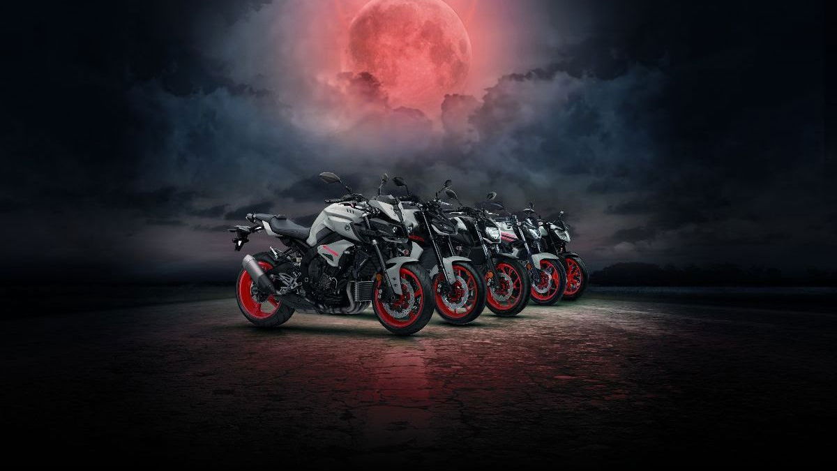 Test ride the latest MT range and win with Yamaha this April